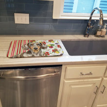 Load image into Gallery viewer, Dapple Dachshund Vegetables Dish Drying Mat