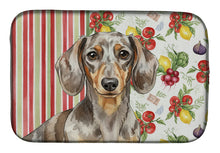 Load image into Gallery viewer, Dapple Dachshund Vegetables Dish Drying Mat