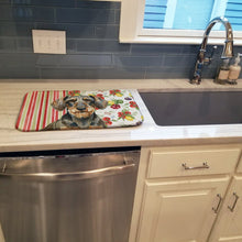 Load image into Gallery viewer, Wirehaired Wild Boar Dachshund Vegetables Dish Drying Mat