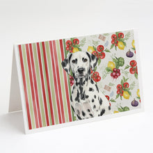 Load image into Gallery viewer, Dalmatian Vegetables Greeting Cards Pack of 8