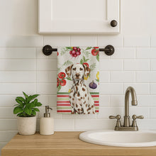 Load image into Gallery viewer, Liver Dalmatian Vegetables Kitchen Towel