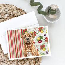 Load image into Gallery viewer, Dogue de Bordeaux Vegetables Greeting Cards Pack of 8