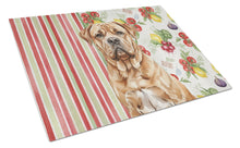Load image into Gallery viewer, Dogue de Bordeaux Vegetables Glass Cutting Board