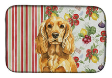 Load image into Gallery viewer, Golden English Cocker Spaniel Vegetables Dish Drying Mat