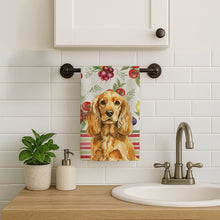 Load image into Gallery viewer, Golden English Cocker Spaniel Vegetables Kitchen Towel
