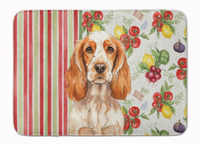 Load image into Gallery viewer, Orange Roan English Cocker Spaniel Vegetables Memory Foam Kitchen Mat