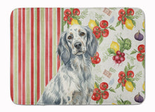 Load image into Gallery viewer, Blue Belton English Setter Vegetables Memory Foam Kitchen Mat