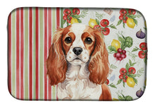 Load image into Gallery viewer, Blenheim English Toy Spaniel Vegetables Dish Drying Mat