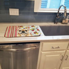 Load image into Gallery viewer, Fawn French Bulldog Vegetables Dish Drying Mat