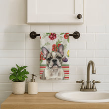 Load image into Gallery viewer, Pied French Bulldog Vegetables Kitchen Towel