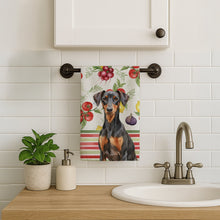 Load image into Gallery viewer, German Pinscher Vegetables Kitchen Towel