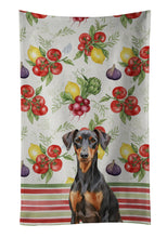 Load image into Gallery viewer, German Pinscher Vegetables Kitchen Towel