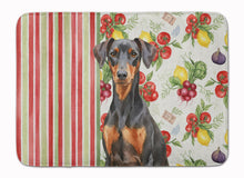Load image into Gallery viewer, German Pinscher Vegetables Memory Foam Kitchen Mat