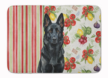 Load image into Gallery viewer, Black German Shepherd Vegetables Memory Foam Kitchen Mat