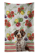 Load image into Gallery viewer, Roan German Wirehaired Pointer Vegetables Kitchen Towel
