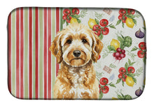 Load image into Gallery viewer, Goldendoodle Vegetables Dish Drying Mat