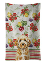 Load image into Gallery viewer, Goldendoodle Vegetables Kitchen Towel
