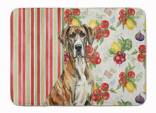 Load image into Gallery viewer, Brindle Great Dane Vegetables Memory Foam Kitchen Mat