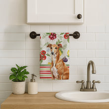 Load image into Gallery viewer, Red Greyhound Vegetables Kitchen Towel