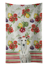 Load image into Gallery viewer, White Greyhound Vegetables Kitchen Towel