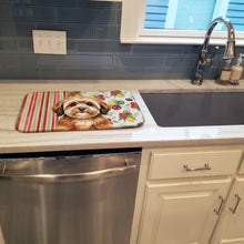 Load image into Gallery viewer, Sable Havanese Vegetables Dish Drying Mat