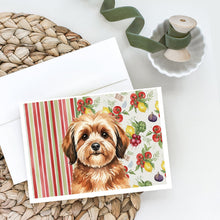 Load image into Gallery viewer, Sable Havanese Vegetables Greeting Cards Pack of 8