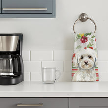 Load image into Gallery viewer, White Havanese Vegetables Kitchen Towel