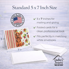 Load image into Gallery viewer, Irish Setter Vegetables Greeting Cards Pack of 8