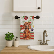 Load image into Gallery viewer, Irish Setter Vegetables Kitchen Towel