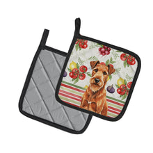 Load image into Gallery viewer, Irish Terrier Vegetables Pair of Pot Holders