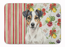 Load image into Gallery viewer, White and Black Jack Russell Terrier Vegetables Memory Foam Kitchen Mat