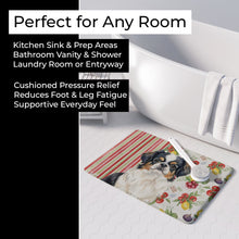 Load image into Gallery viewer, Tricolor Japanese Chin Vegetables Memory Foam Kitchen Mat