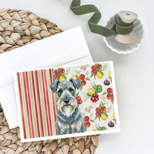 Load image into Gallery viewer, Kerry Blue Terrier Vegetables Greeting Cards Pack of 8