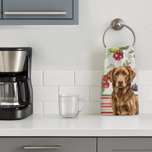 Load image into Gallery viewer, Chocolate Labrador Retriever Vegetables Kitchen Towel