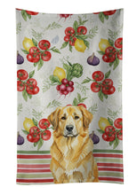 Load image into Gallery viewer, Lion Yellow Leonberger Vegetables Kitchen Towel