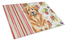 Load image into Gallery viewer, Red Leonberger Vegetables Glass Cutting Board