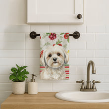Load image into Gallery viewer, White Lhasa Apso Vegetables Kitchen Towel