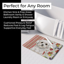 Load image into Gallery viewer, Maltese Vegetables Memory Foam Kitchen Mat