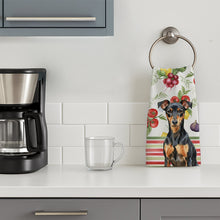 Load image into Gallery viewer, Manchester Terrier Vegetables Kitchen Towel