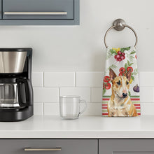 Load image into Gallery viewer, Miniature Bull Terrier Vegetables Kitchen Towel