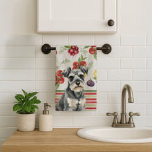 Load image into Gallery viewer, Miniature Schnauzer Vegetables Kitchen Towel