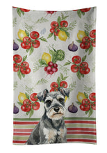 Load image into Gallery viewer, Miniature Schnauzer Vegetables Kitchen Towel