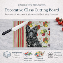 Load image into Gallery viewer, Mudi Vegetables Glass Cutting Board