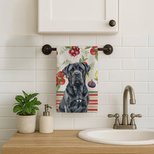 Load image into Gallery viewer, Black Neapolitan Mastiff Vegetables Kitchen Towel