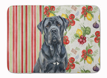 Load image into Gallery viewer, Black Neapolitan Mastiff Vegetables Memory Foam Kitchen Mat