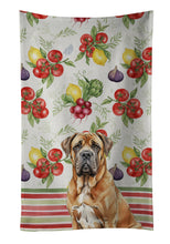 Load image into Gallery viewer, Neapolitan Mastiff Vegetables Kitchen Towel