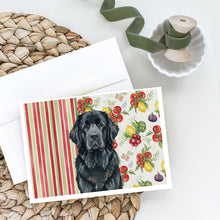 Load image into Gallery viewer, Black Newfoundland Vegetables Greeting Cards Pack of 8
