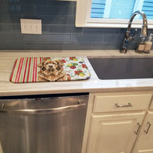 Load image into Gallery viewer, Brown Newfoundland Vegetables Dish Drying Mat