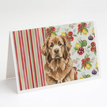 Load image into Gallery viewer, Brown Newfoundland Vegetables Greeting Cards Pack of 8