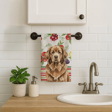 Load image into Gallery viewer, Brown Newfoundland Vegetables Kitchen Towel